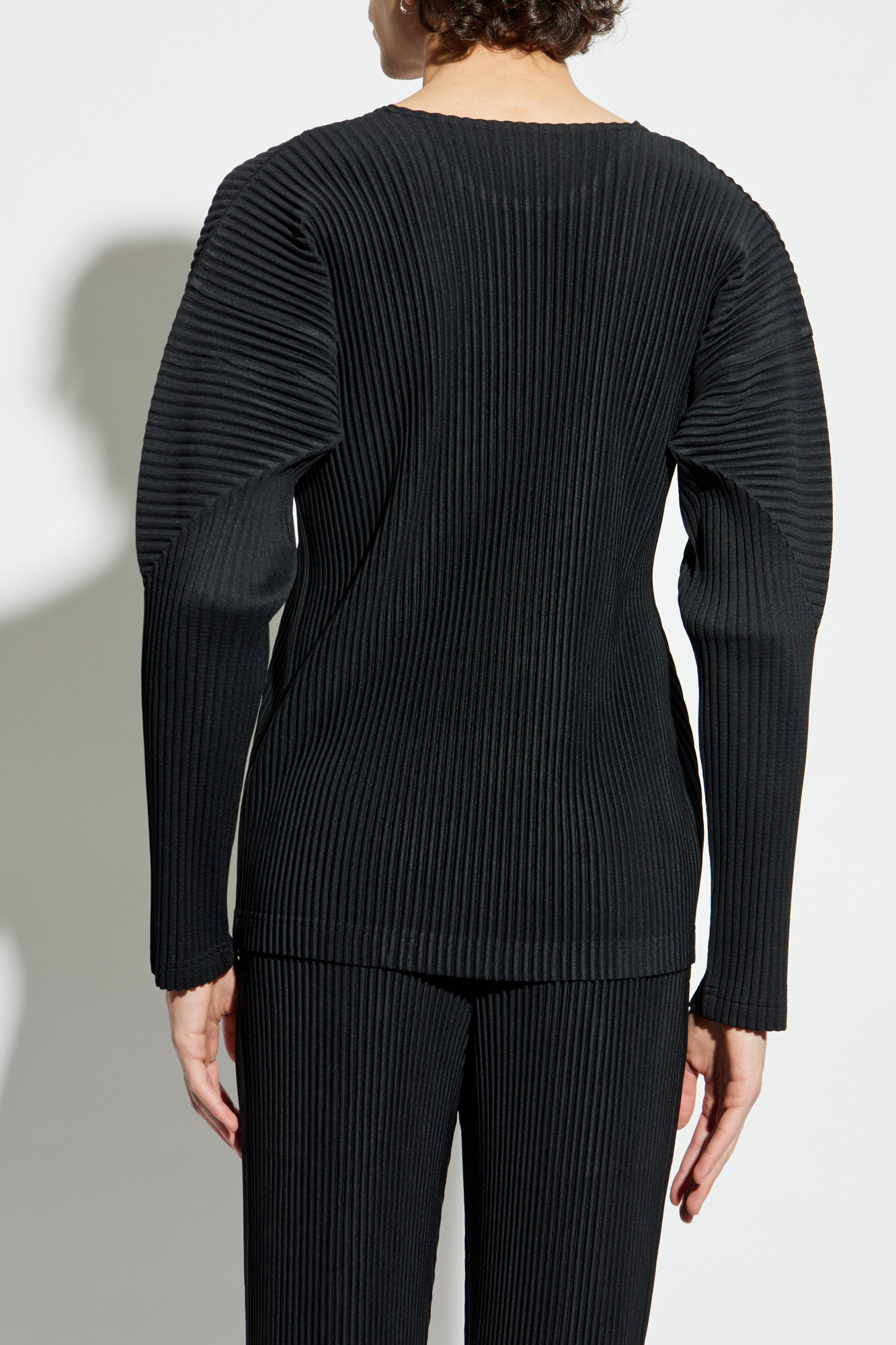 Tシャツ・カットソー HOMME PLISSE' ISSEY MIYAKE Men T-shirt Black HP56JK521 15 HOMME PLISSE' ISSEY MIYAKE: T-shirt men - Black | Homme
